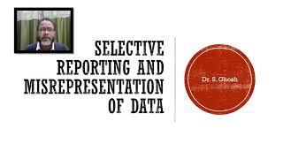 Selective Reporting and Misrepresentation of Data [upl. by Ajim53]