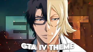 Aizen x Urahara  GTA IV Theme Edit [upl. by Schlessinger752]